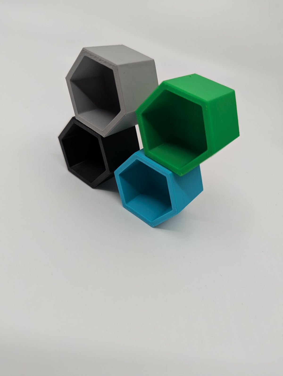 Hexagon Little Critter Hide - Suction Cup or Magnet Mount - Terrarium Decor