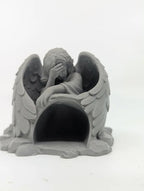Angel Hide Cave - Gothic Critter Enclosure Decor - Reptile Hide