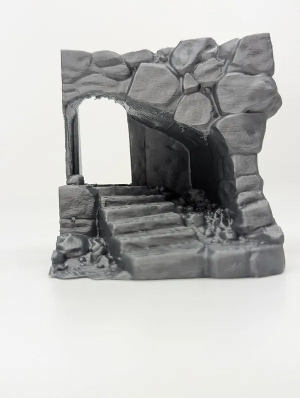 Stone Ledge Reptile Climb Decor - Natural Rock Shelf - Terrarium Decor
