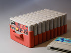 SNES cartridge organizer drawer detail