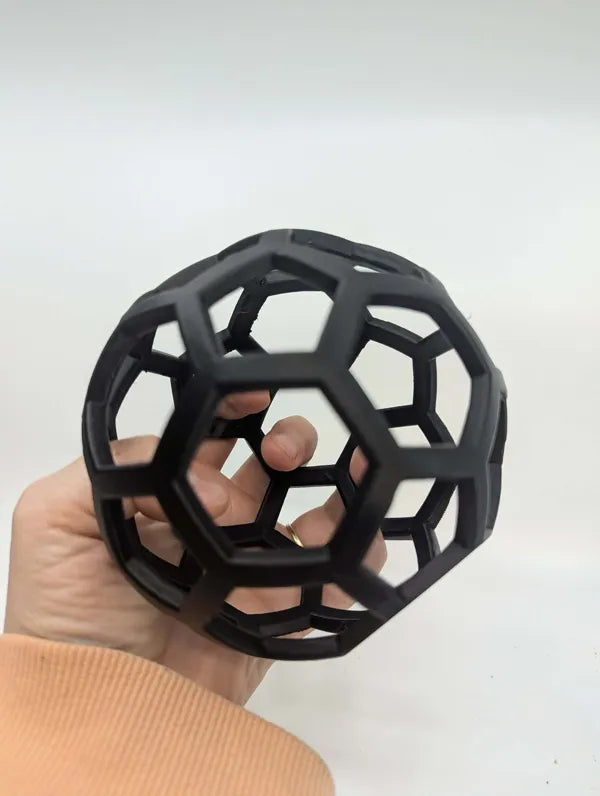 Geometric Enrichment Ball - Snake Exploration Toy - Reptile Decor