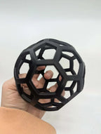 Geometric Enrichment Ball - Snake Exploration Toy - Reptile Decor