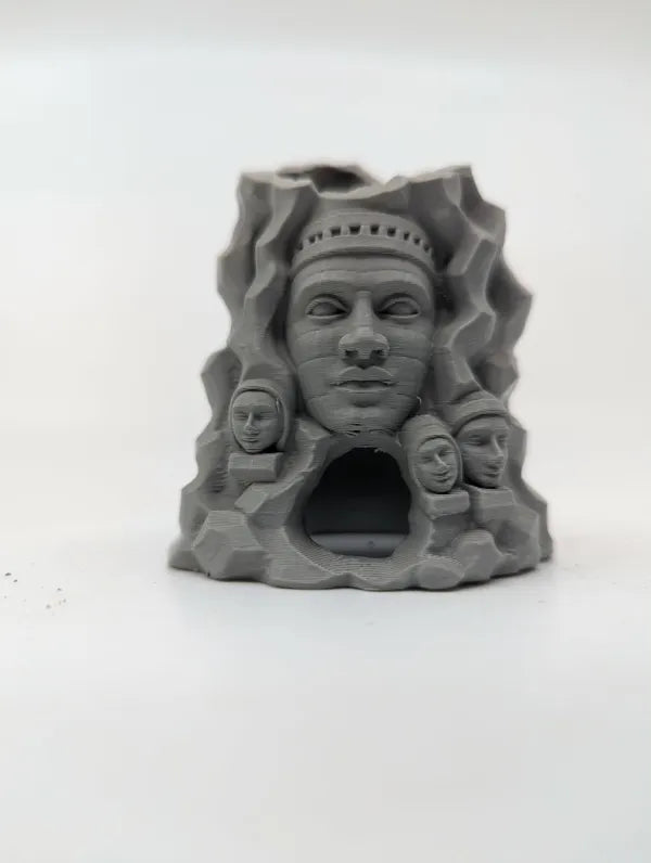 Mystic Stone Face Cave for Critter Habitats - Reptile Hide