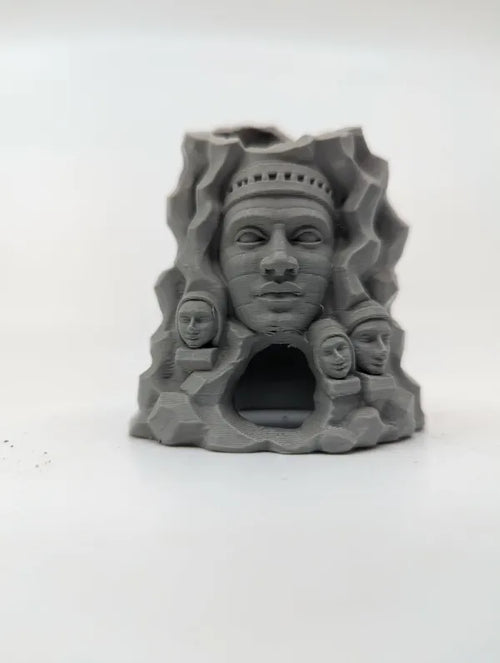 Mystic Stone Face Cave for Critter Habitats - Reptile Hide