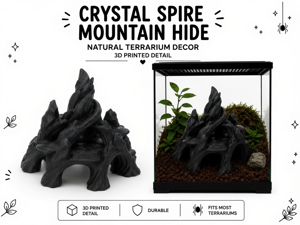 Crystal Spire mountain Hide – Fantasy