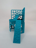 Hermit Crab Playground Hide with Ramp Platform - Terrarium Decor