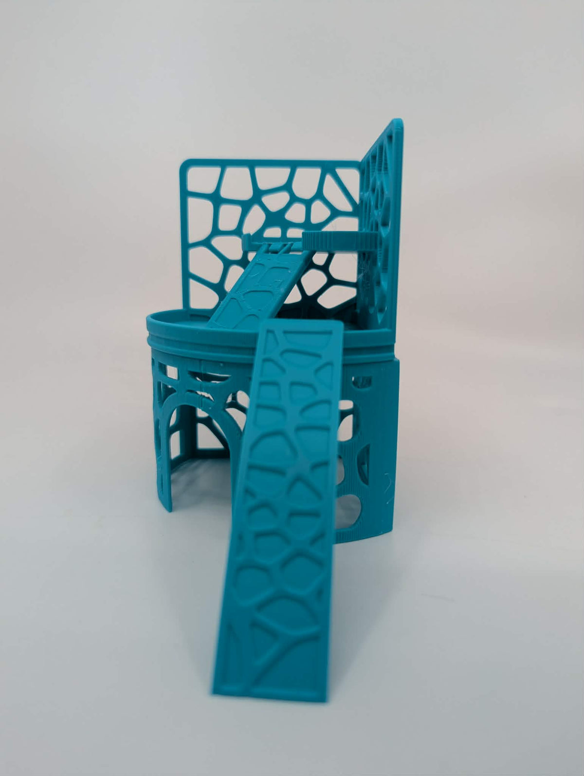 Hermit Crab Playground Hide with Ramp Platform - Terrarium Decor