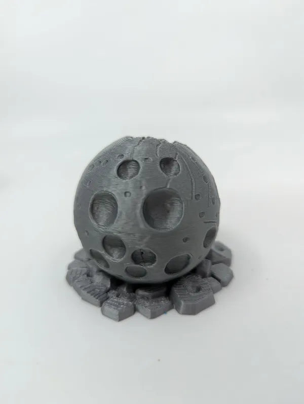 Crashed Moon Core Hide - Space-Themed Décor - Reptile Terrarium Decor
