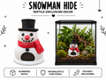 Snowman Hide — Festive Winter Terrarium Décor
