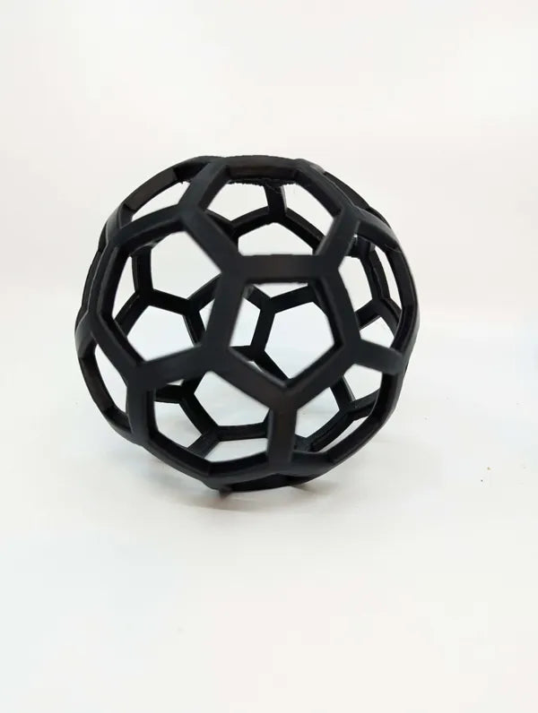 Geometric Enrichment Ball - Snake Exploration Toy - Reptile Decor