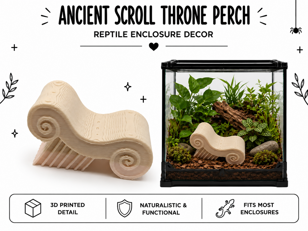 Ancient Scroll Throne Perch