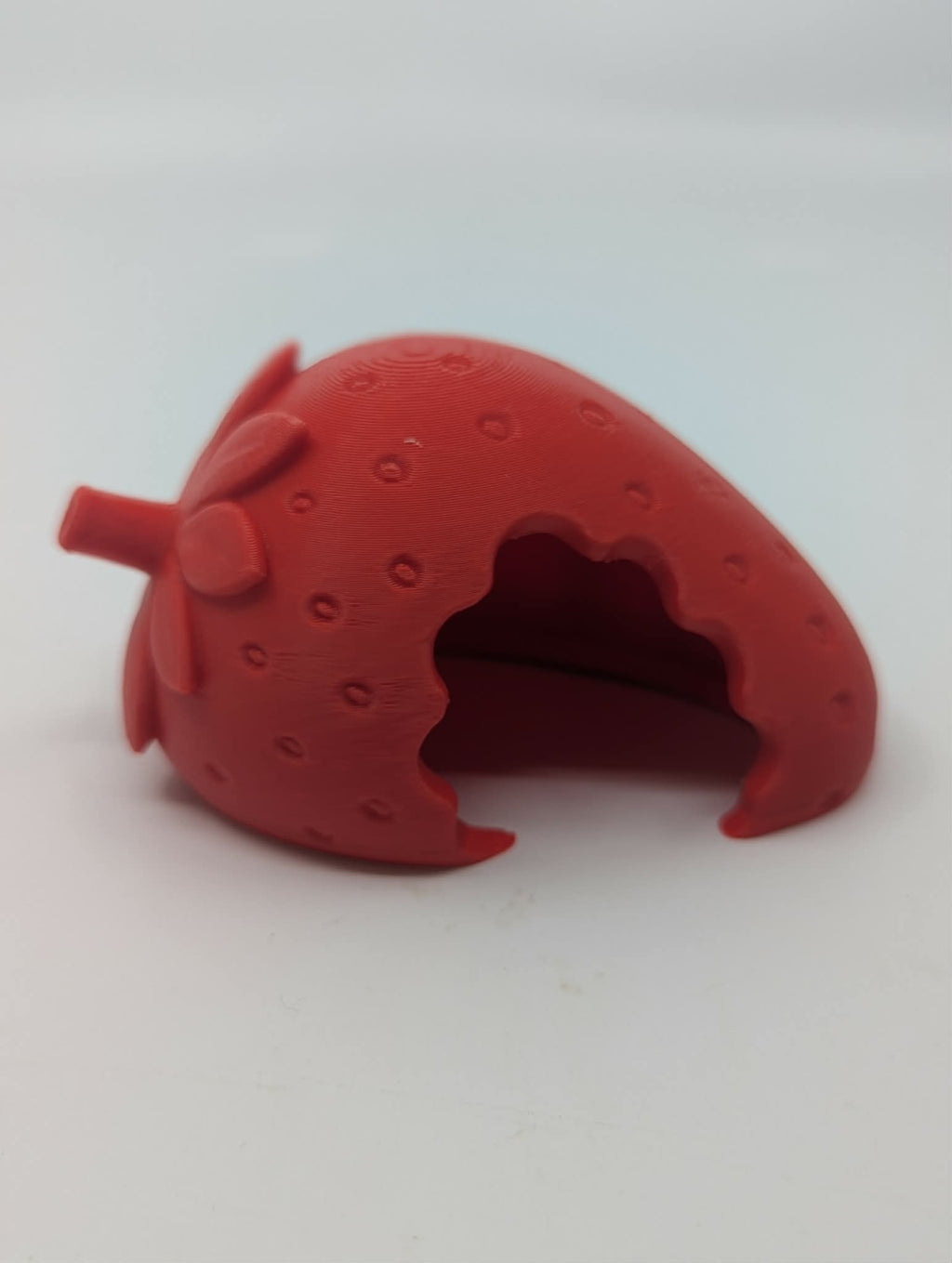 Strawberry Hide - Reptile Enclosure Decor - Terrarium Hide