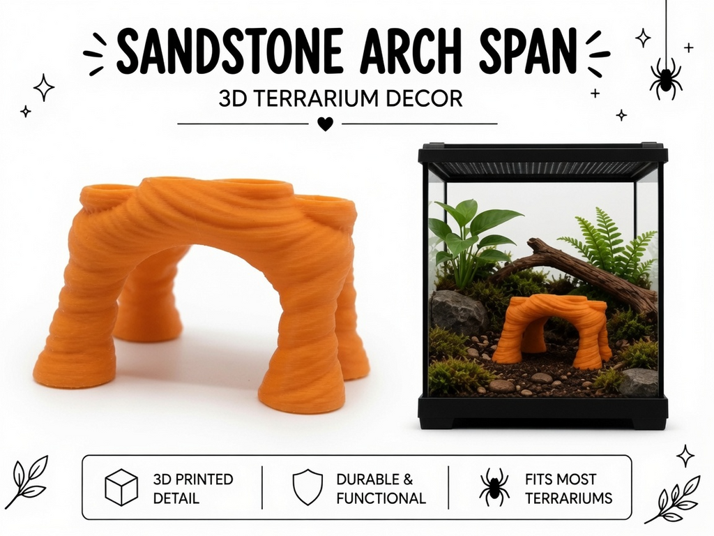Sandstone Arch Span – Desert Rock Shelter