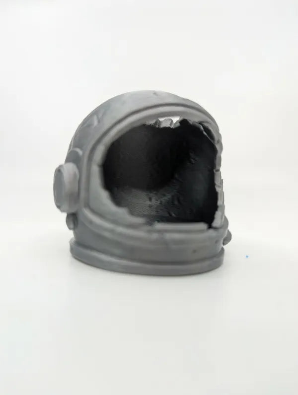 Crashed Astronaut Helmet Hide - Space-Themed Décor - Reptile Decor
