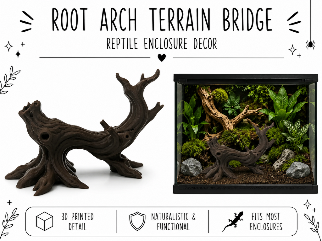 Root Arch Terrain Bridge – Natural Climbing Path