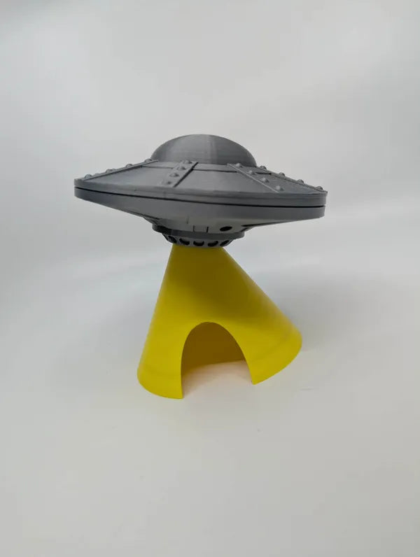 UFO Reptile Hide - Space-Themed Enclosure Décor - Terrarium Decor