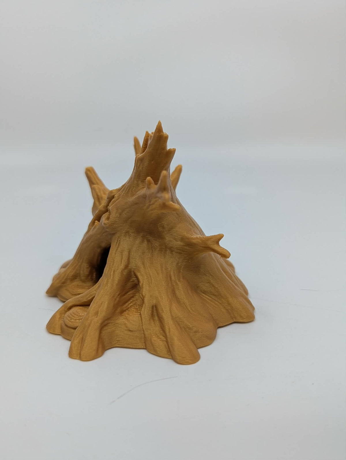 Hollow Root Stump Reptile Hide - Forest Heart Shelter - Decor