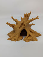 Hollow Root Stump Reptile Hide - Forest Heart Shelter - Decor