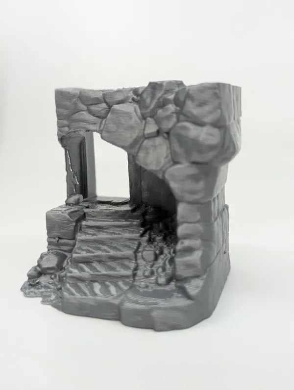 Stone Ledge Reptile Climb Decor - Natural Rock Shelf - Terrarium Decor