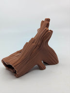 Hollow Fallen Log Reptile Hide - Realistic Hollow Log - Decor