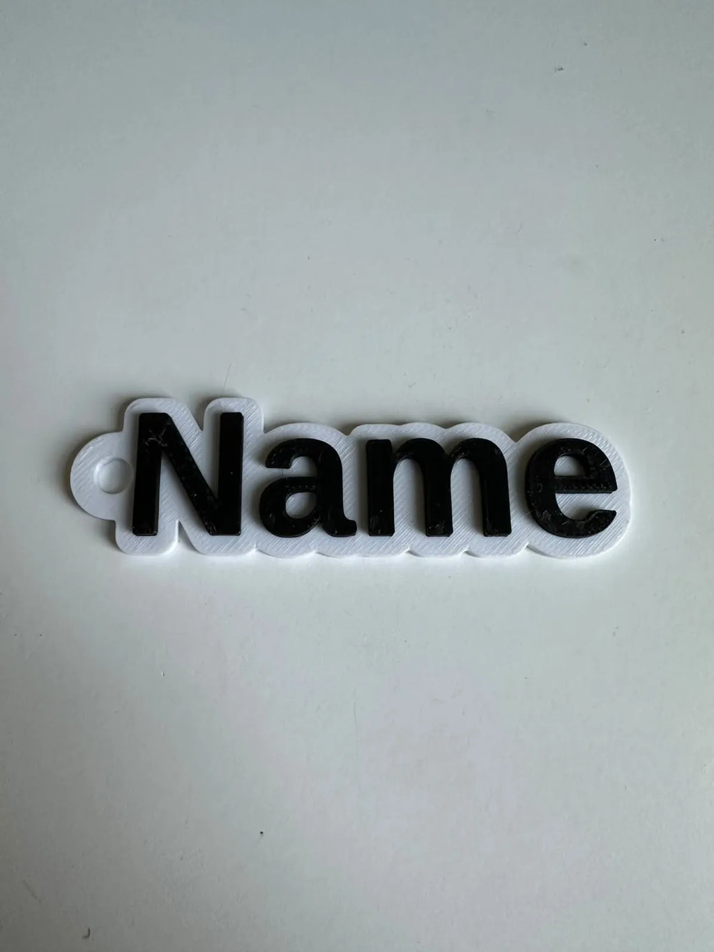 Name keychain with keyring