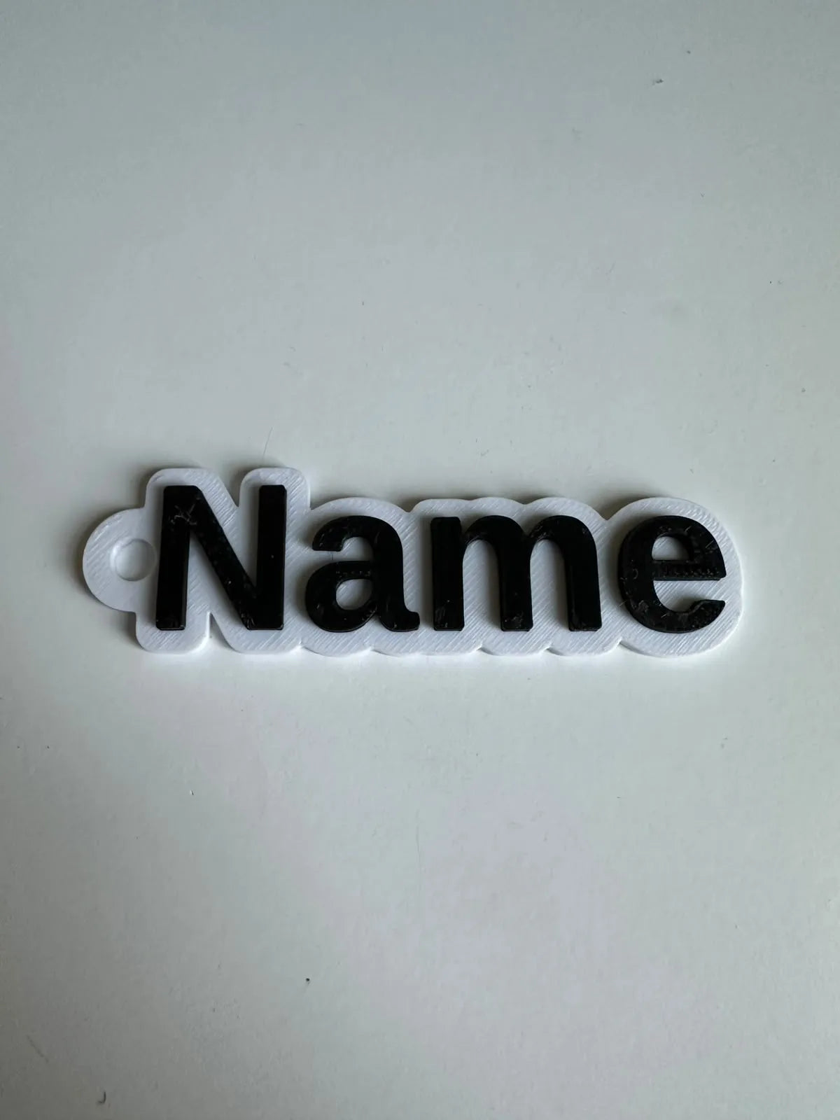Name keychain with keyring