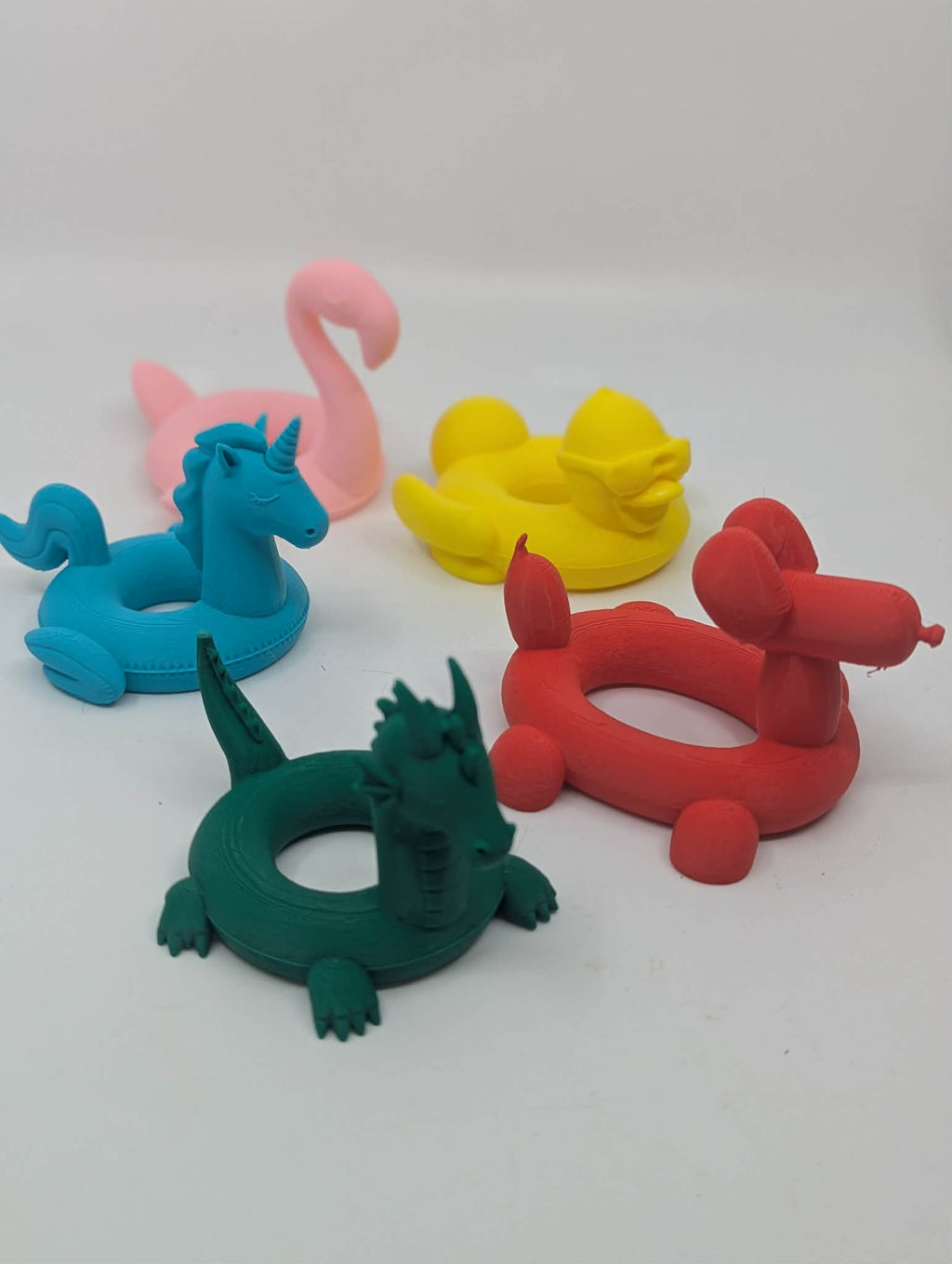 Floatie Animal Bowl Holders for Reptile Enclosures - Decor