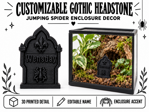 Customizable Gothic Headstone