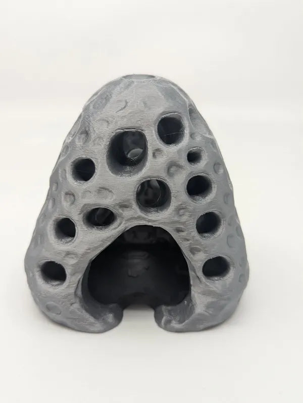 Moon Rock-Inspired Hide - Enclosure or Fish Shelter - Reptile Decor