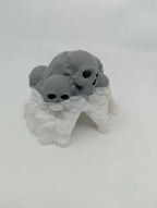 Skull Pile Hide Cave - Critter Enclosure Decor - Reptile Hide