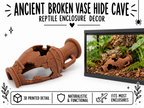 Ancient Broken Vase Reptile Hide Cave