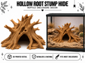 Hollow Root Stump Hide – Forest Heart Shelter