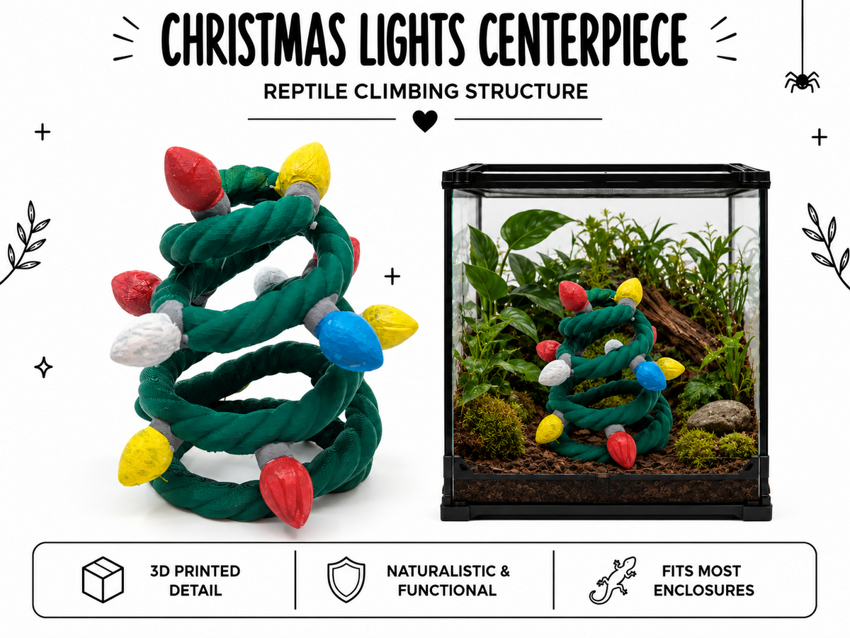 Christmas Lights Centerpiece / Climbing Structure