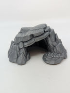 Layered Rock Arch Reptile Hide - Natural Stone Tunnel - Decor