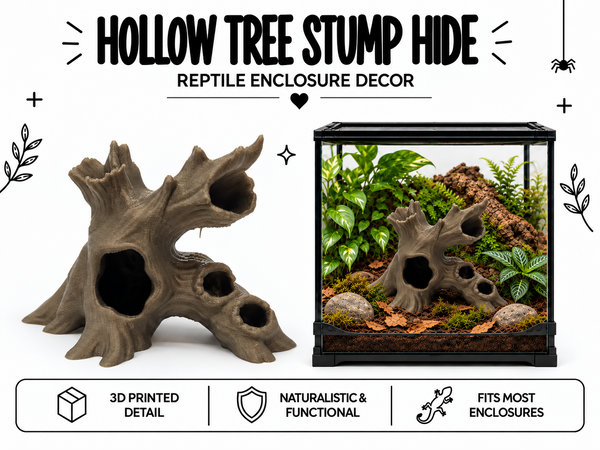 Hollow Tree Stump Hide – Multi-Entrance