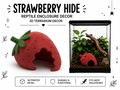 Strawberry Hide – Reptile Enclosure Decor