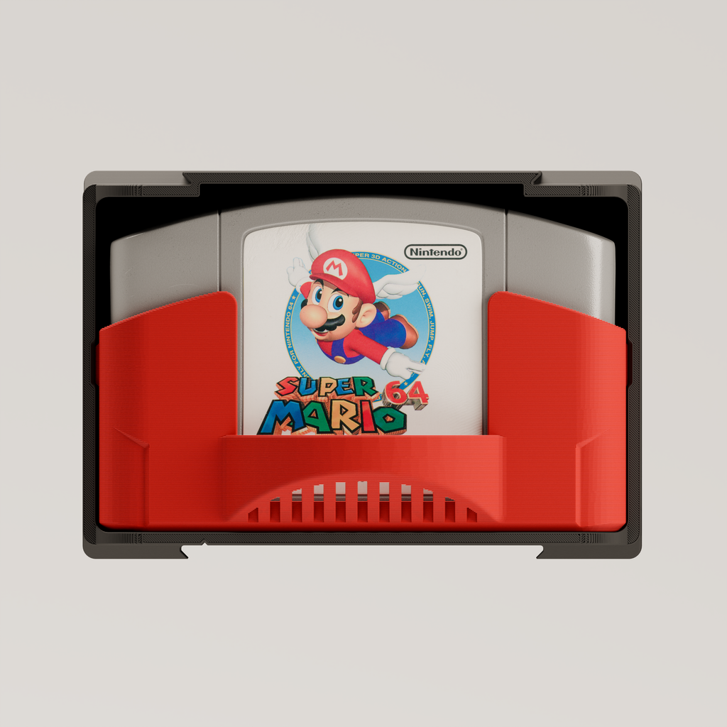 Nintendo 64 stackable box side view