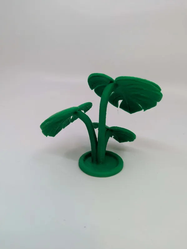 Monstera Leaf Cluster - Tropical Terrarium Plant - Reptile Decor