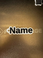 Personalized name keychain examples