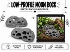 Low-Profile Moon Rock Enclosure and aquarium Decor