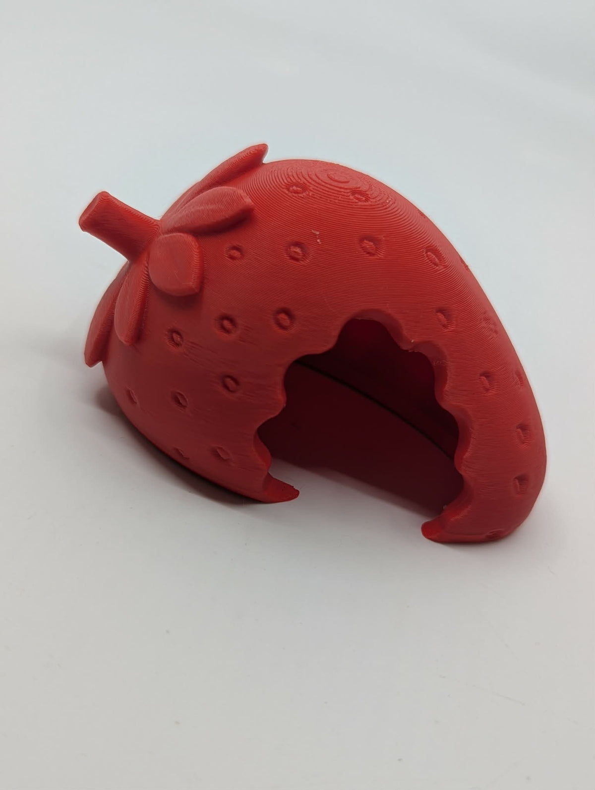 Strawberry Hide - Reptile Enclosure Decor - Terrarium Hide