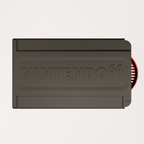 N64 cartridge storage case detail