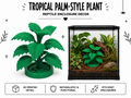 Tropical Palm-Style Plant – Enclosure & Terrarium