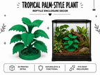 Tropical Palm-Style Plant – Enclosure & Terrarium